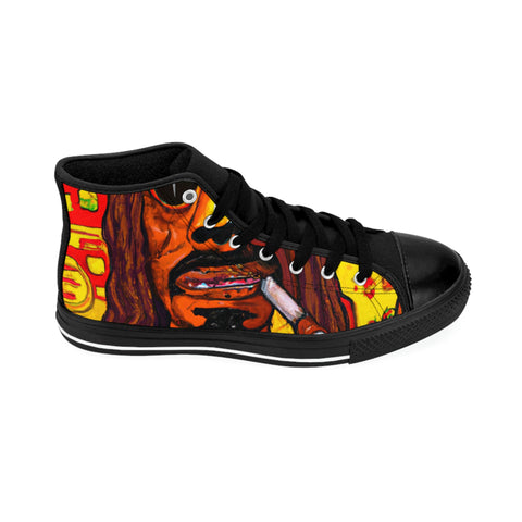 1600s Footwear Creator: Sebastian's Soles.-High-Top Shoe
