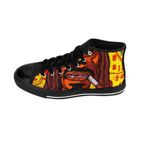 1600s Footwear Creator: Sebastian's Soles.-High-Top Shoe