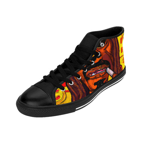 1600s Footwear Creator: Sebastian's Soles.-High-Top Shoe