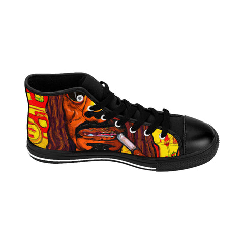 1600s Footwear Creator: Sebastian's Soles.-High-Top Shoe